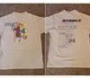 Camiseta Oficial da Turnê Steely Dan '94 Sport Grey Genuína Camiseta de 2 lados Reimpressão P-4GG