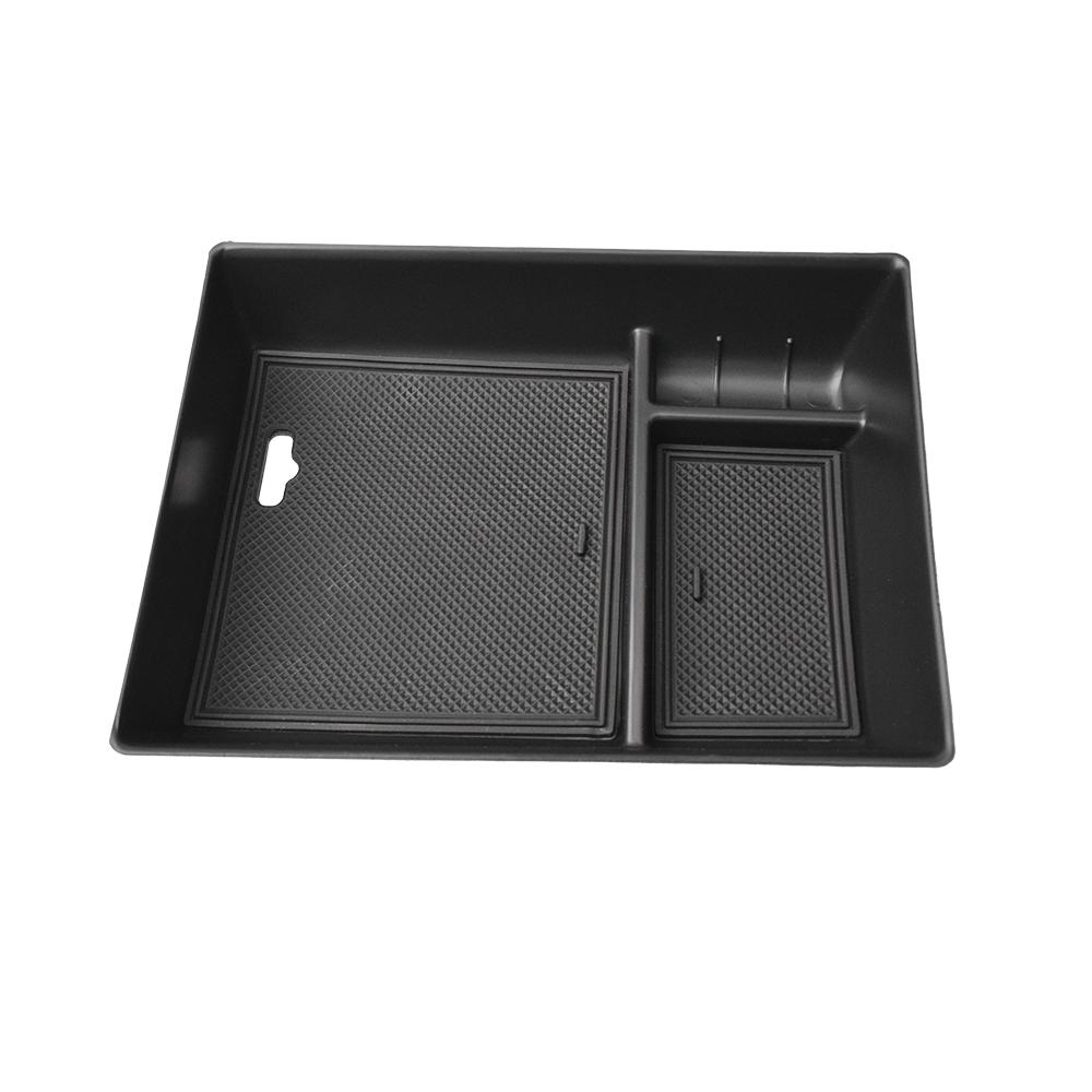 

Center Console Organizer for 2025 Mercedes Benz EQE 350 Armrest Storage Car Box Center Console Tray ABS Accessories Storage Box чёрный