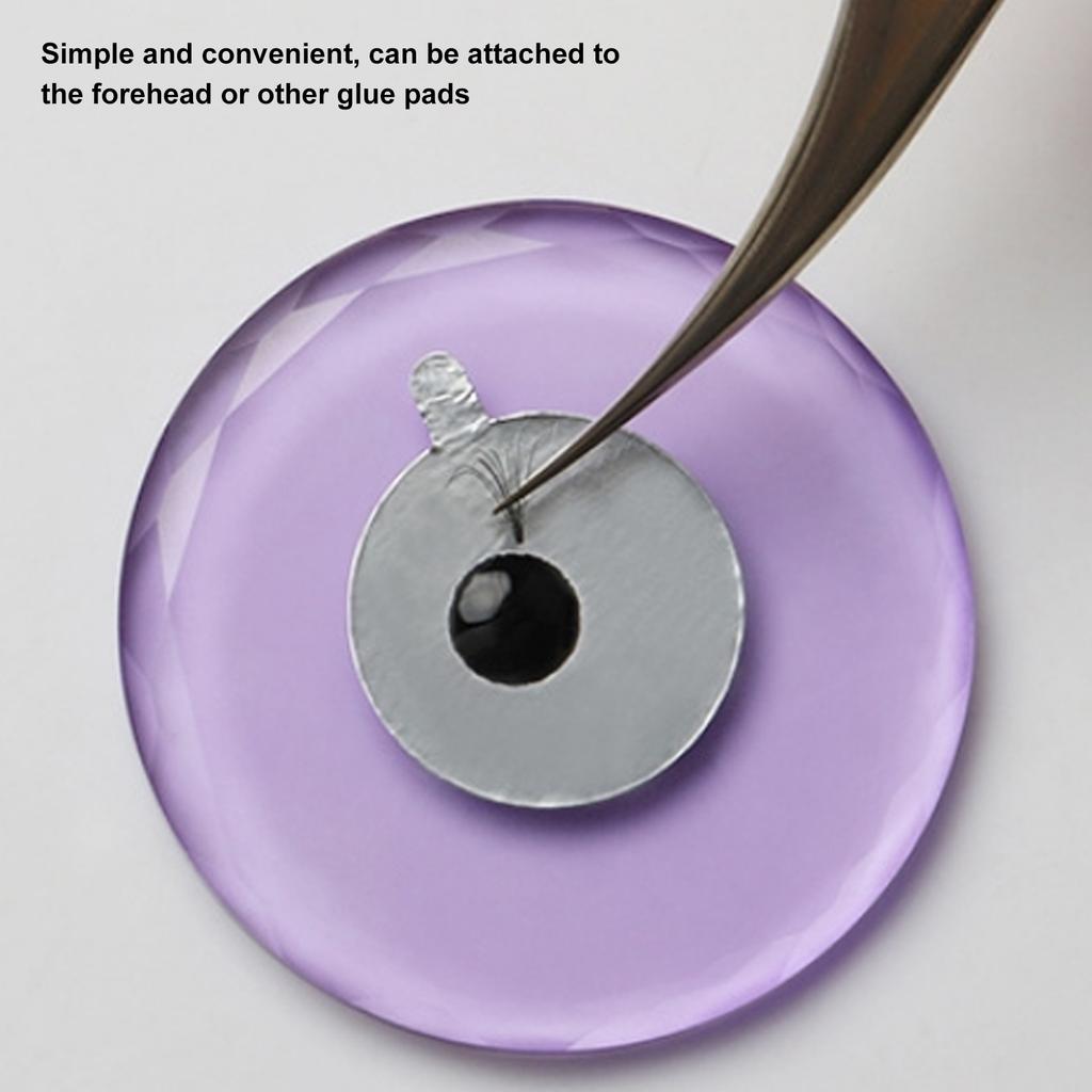 Disposable Eyelash Glue Foil Stickers Grafting Eyelashes Holder Pallet Stickers Pads