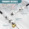 GXARTS 36" LS Throttle Cable Compatible With Chevrolet 1997-2007 LS1 Engine 4.8L 5.3L 5.7L 6.0L LS Swap Fuel Line Kit Carburetor Accelerator Cable