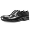 New British Block men's leather shoes carved men's casual shoes leather shoes