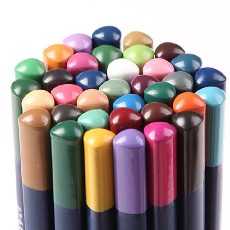 Watercolour Colouring Pencil Set with Brush Water-Soluble Coloured Pencils in Metal Case for Kid Adult Artist Coloring