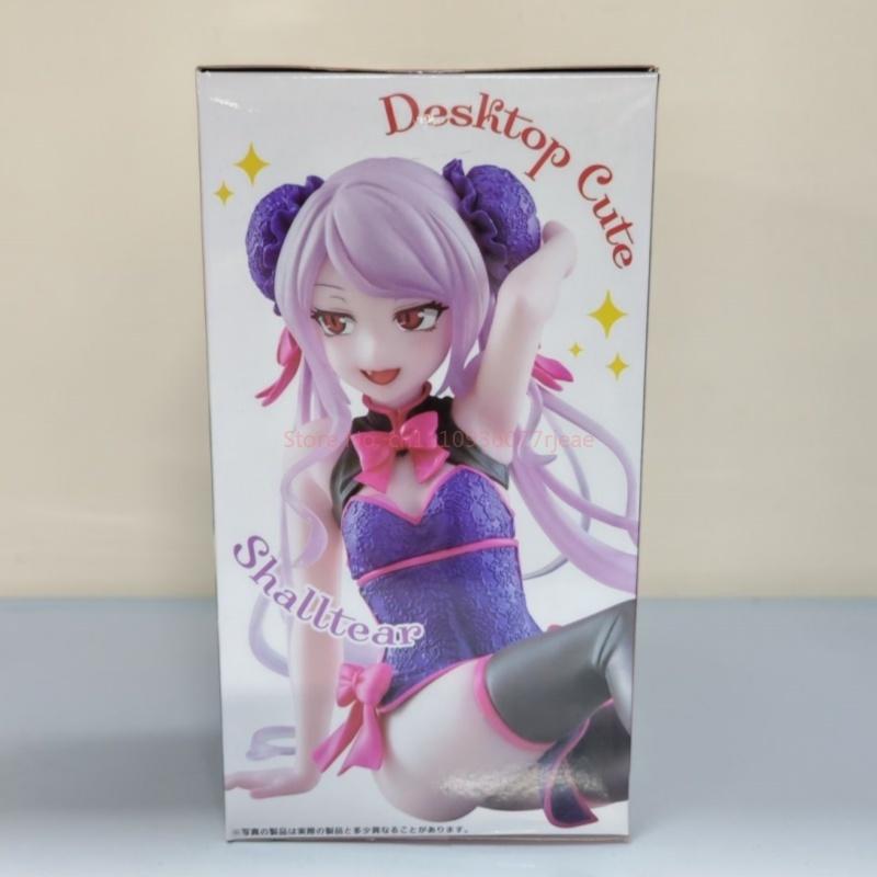 NEU Original TAITO OVERLORD 13cm Shalltear Qipao Ver. Schreibtisch Niedliche PVC-Figur Sammlermodell Spielzeug Geschenk