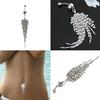Tassel Navel Dangle Button Belly Ring Bar Body Piercing Jewelry