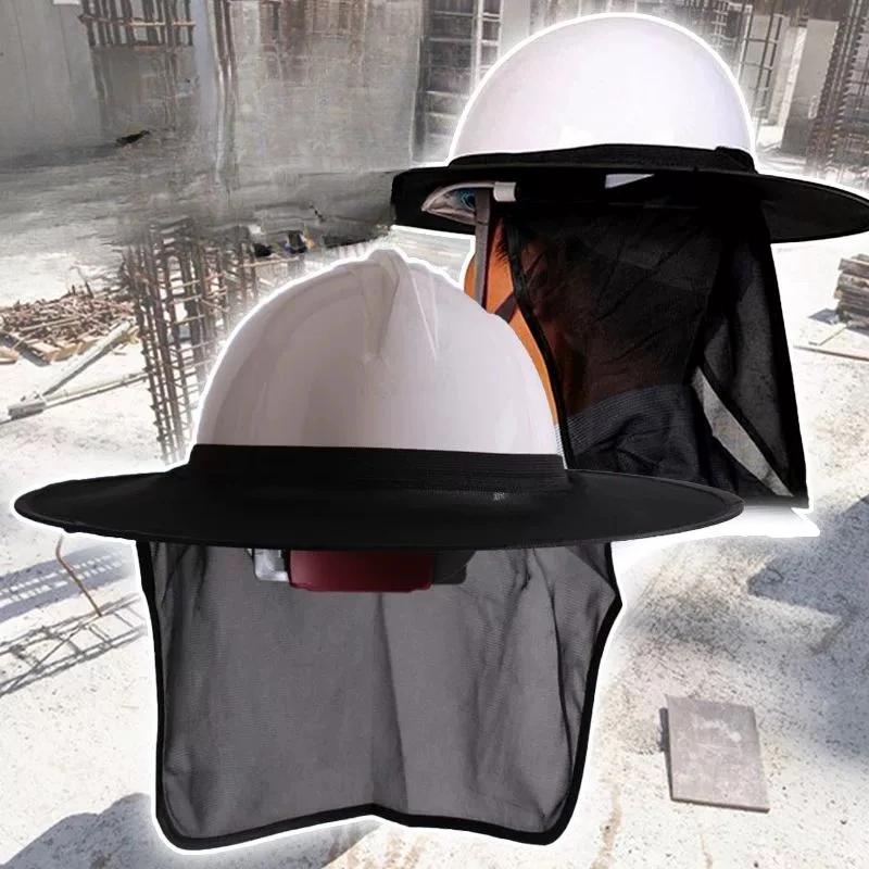 Skyddshjälm Solskydd Skydd för Skyddshjälm Kylande Skyddshjälm Byggsäkerhet Reflekterande Skyddshjälmsats Sommar Solskydd