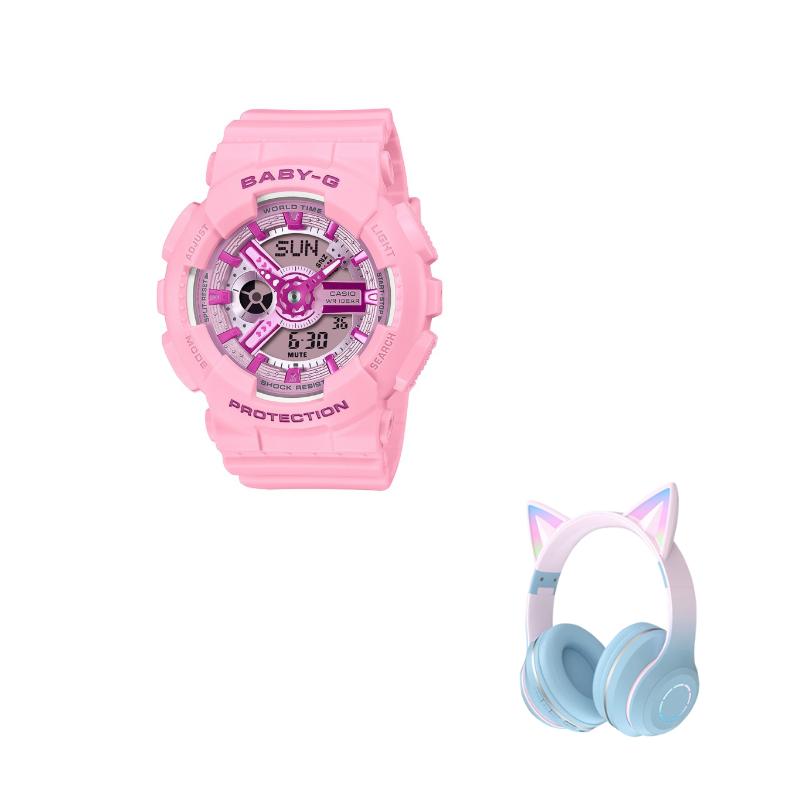 CASIO Quartz Movement Watch Women s Watch Pink Watch Dial BA-110YK-4APR BA-110YK-4APR