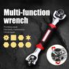 52 In 1 Universal 360 Degree Rotary Wrench, Multifunctional Socket Wrench Combination, Manual Tool for Car Maintenance