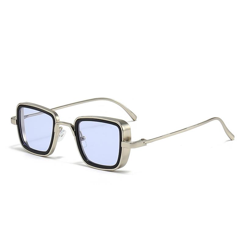 Vintage Metal Frame Square Sunglasses For Women Men Punk Sun Glasses Female Eyewear Sunglasses for Male Female Eyeglasses