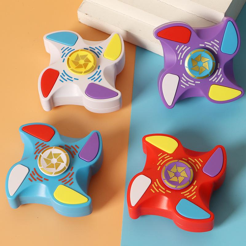 Luminous Whack-a-Mole 3-in-1 Finger Spinner Toy for Kids