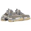 Balenciaga Triple S Mesh Low Top Chunky Sneakers Men's Gray Blue 755687W3SM11259