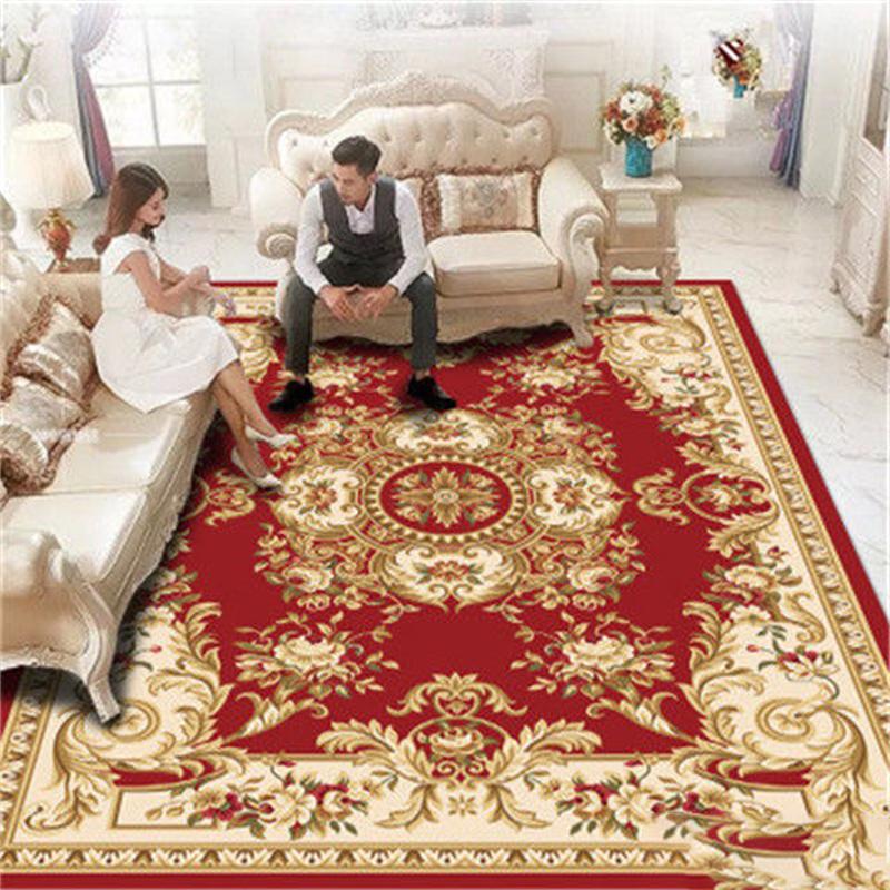 European Carpet Living Room Ins Style Nordic Tea Table Blanket Household Bedroom American Bedside Blanket Large Area
