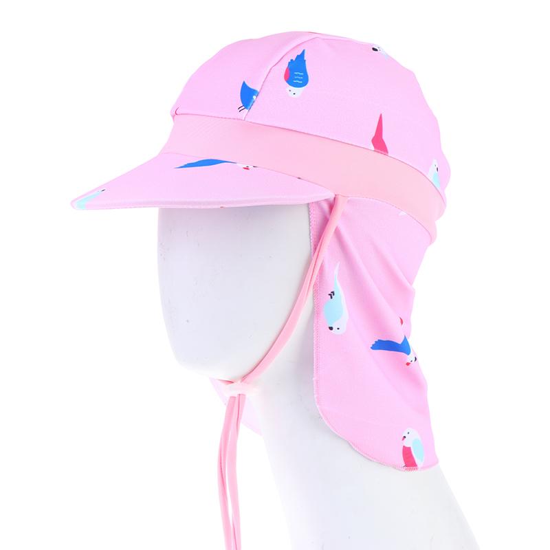Kids Windproof Anti-UV Sun Hat Large Brimmed Breathable Nylon Multicolor Cap for Hiking Climbing
