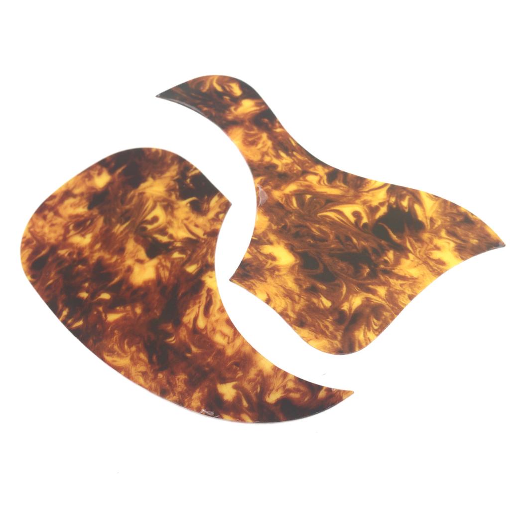 41-Inch Guitar Guard Folk Classical Acoustic Guitar Panel Anti-scratch Sticker Self-adhesive Protective Plate Tortoise Shell Color
