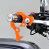 Daytona Motorcycle Brake Simple Parking Prevents Rollovers When Parking on an Front Brake Vise 97636 Lock, Brake, Incline, Lock, Orange,