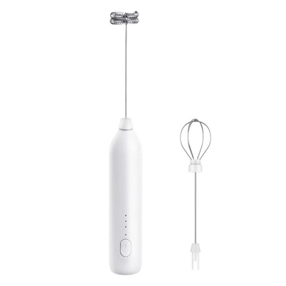 Handheld Whisk Egg Beater Wireless Mini Coffee Blender Portable Drink Mixer Foamer  Egg