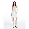 Thelight Lace Patchwork White Cami Women 2024 New Summer Outer Wear Pure Desire Hot Top