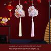 Dragon Boat Festival Fragrance Sachet Pendant, Peace Amulet Embroidered in Traditional Chinese Style, Portable Hanging Ornament for Neck or Car