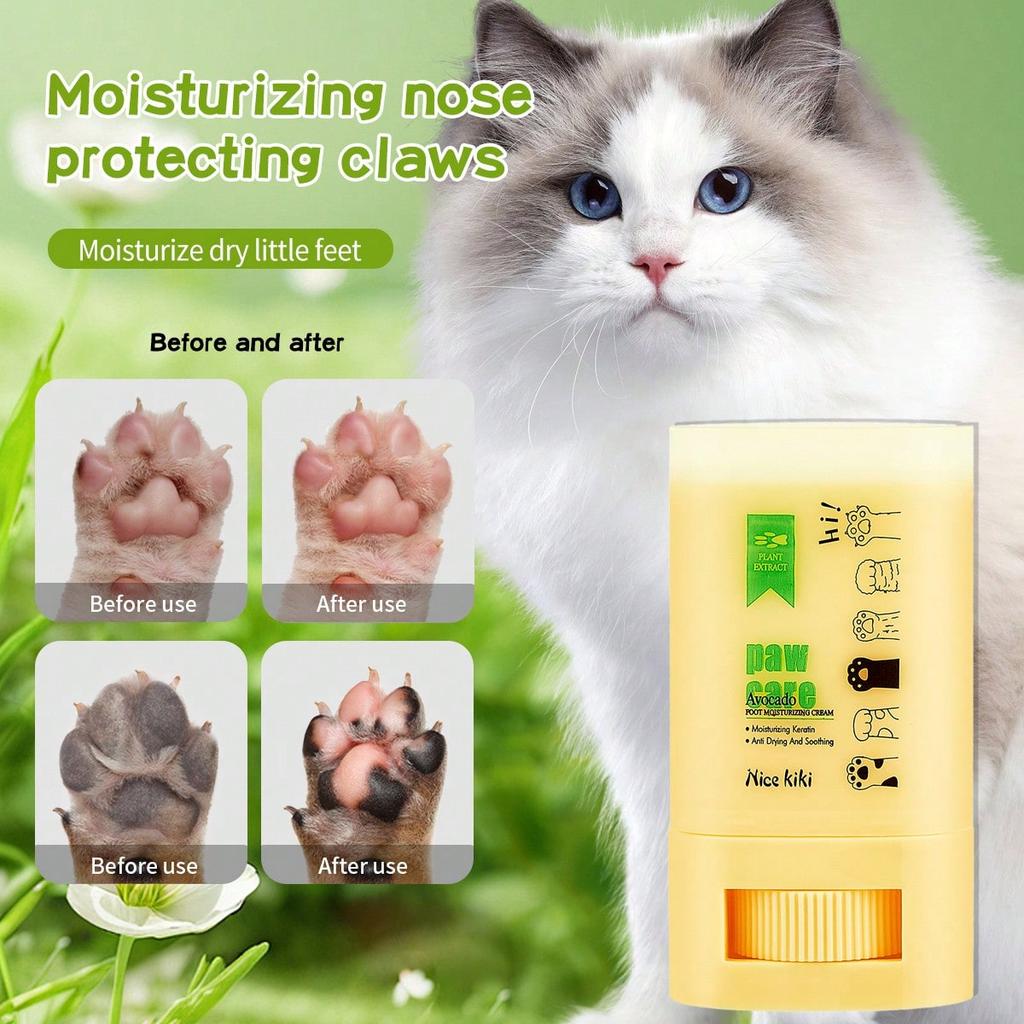 1PC Pet Foot Moisturizing Cream, Avocado Foot Moisturizing Cream, Moisturizing And Repairing Cracked