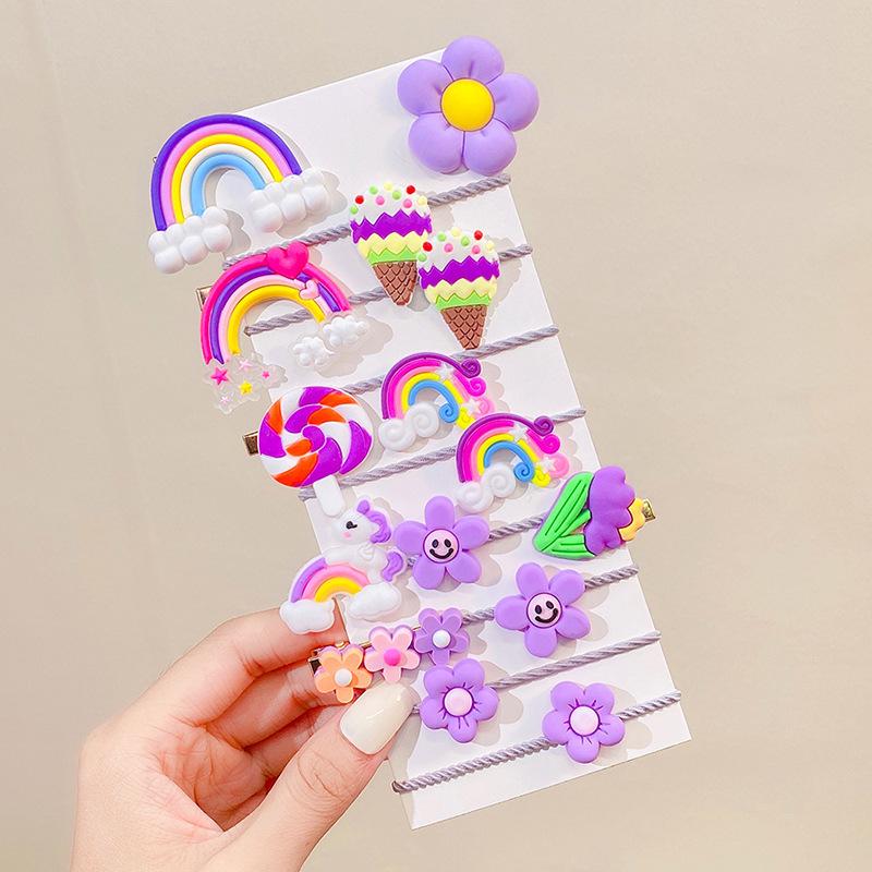 2025 Dopamine Color Children's Hair Clips - Cute Duckbill Hair Accessories for Girls