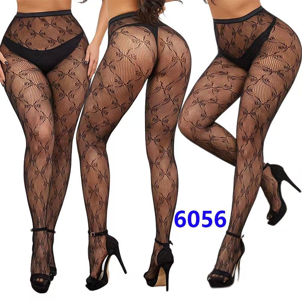 Pantyhose Women'S Sexy Black Mesh Hollow Tight Socks Elastic Dance Stocking For Girls Sexiest Nylon Thigh Fishing Net Stockings