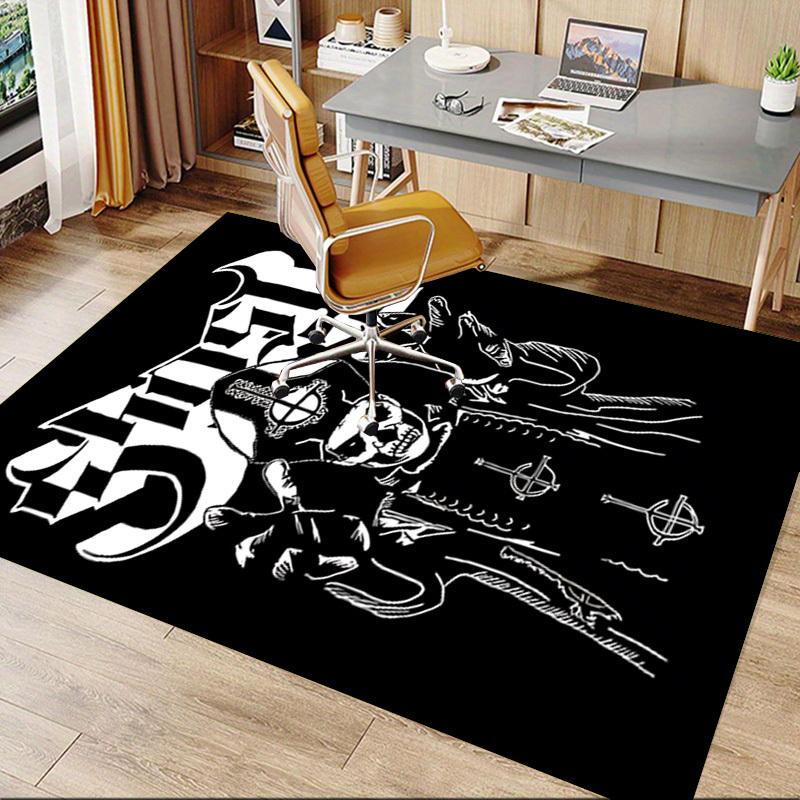 1pc Ghost Band Carpet, Office Rug Outdoor Mat Home Decor Area Carpet Festival