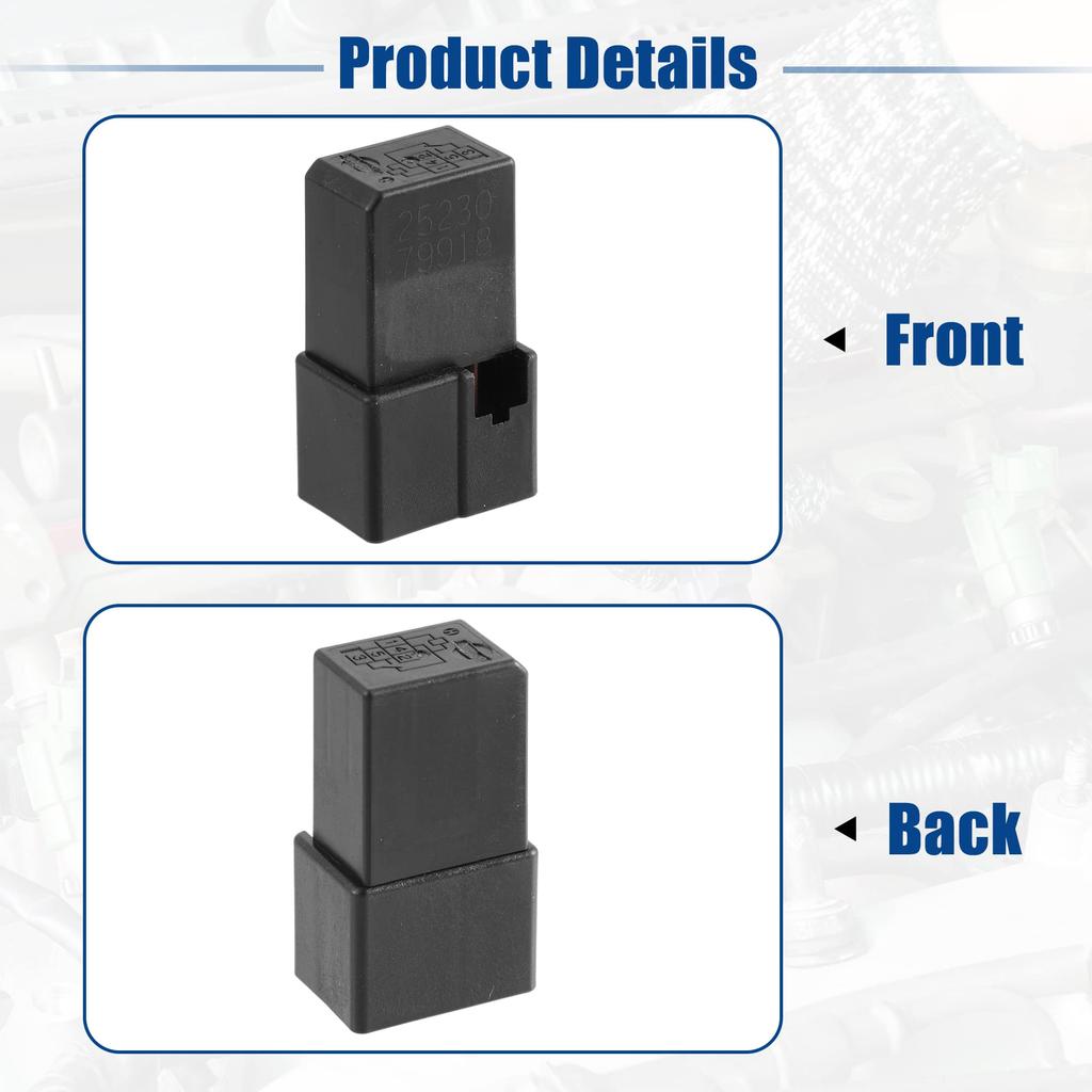 ACROPIX Bilmotorreläbyte för nis san Kompatibel med Altima Svart 1st