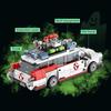 Blocuri de construcție tehnice creative Vehicul Ghostbusters ECTO-1 Model Mașină de curse Asamblare Cărămizi Jucării pentru copii Cadouri pentru adulți