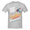 Unisex Rock Hard Caulking Service Funny Joke Funny T Shirt Streetwear Cotton Crewneck Tshirts