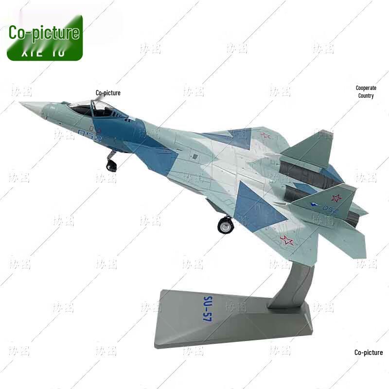 Su-57 Fighter Jet Model