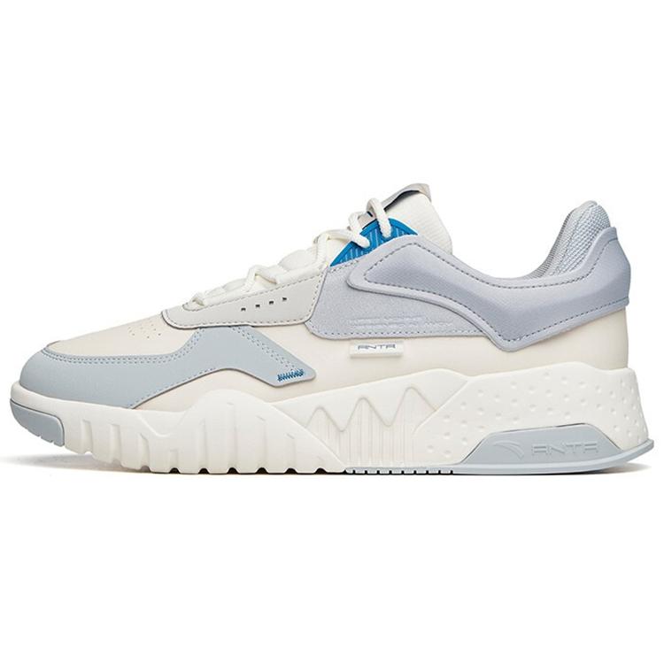 

Anta Wear Resistant Low Top Skateboard Shoes Men s Gray 40.5