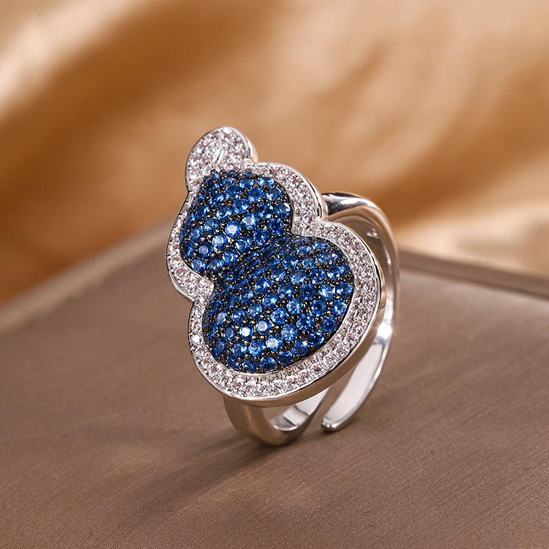 

Ювелирные изделия Сапфир Бриллиант Кольцо Кольцо Ожерелье Тыква Мода