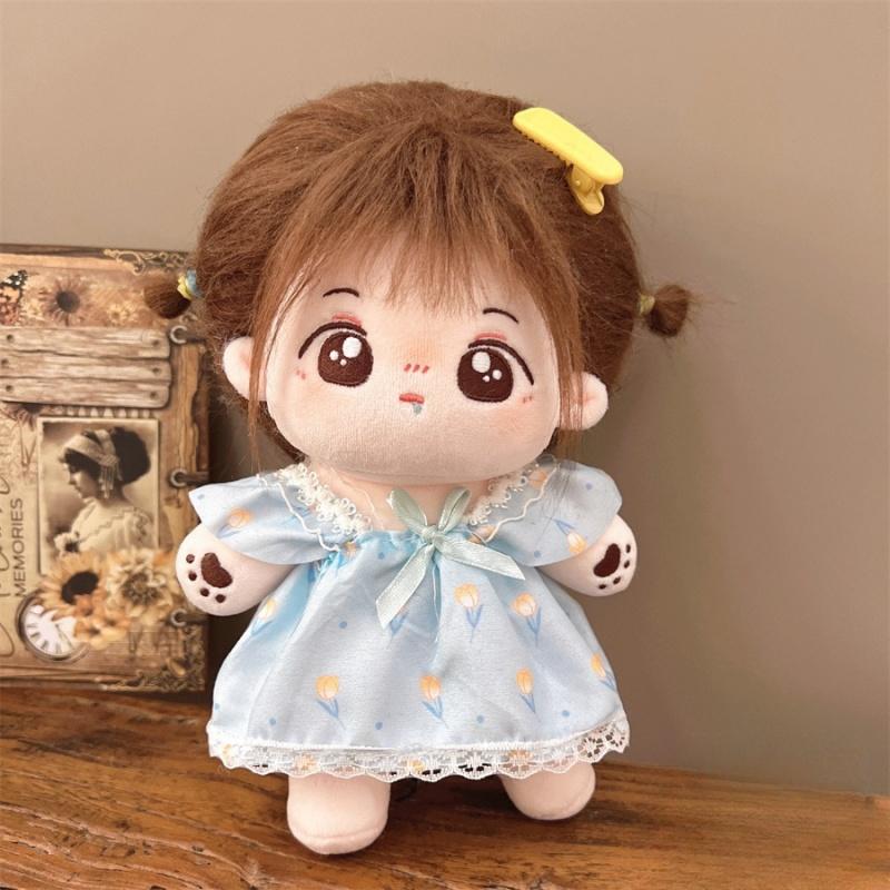 New 20cm Cute Plush Dolls Dresses Clothes Accessories Mini Doll Clothes Accessories