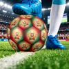 Portugal Football Printed Size 5 Soccer Ball Wear Resistant Standard Adult Training Football Fan Gift for Indoor Outdoor Match Sports