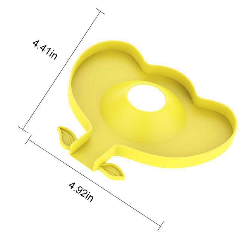 Silicone Kitchen Faucet Mat for Sink Sponge Drain Rack Foldable Sink Mat Faucet Splash Catcher Bathroom Countertop Protector Mat