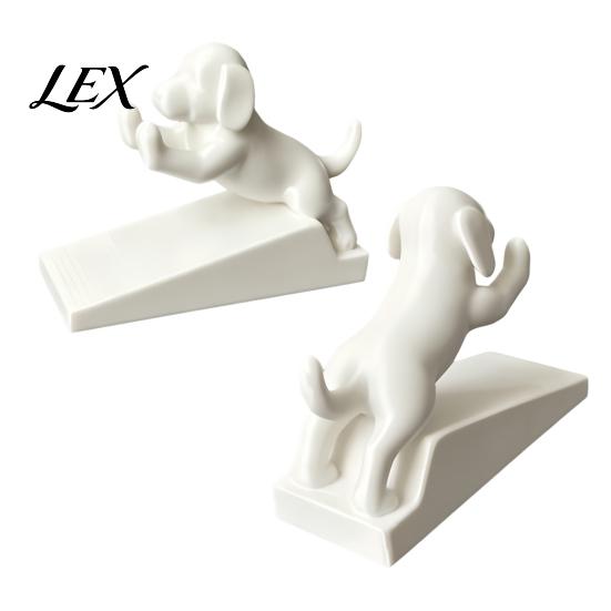 Waterproof Dirt Resistant Door Wedge 3D Printed Cartoon Dog Stopper, Cute Animal Holder, Decorative Floor Stopper Non-Slip for Wall Protection