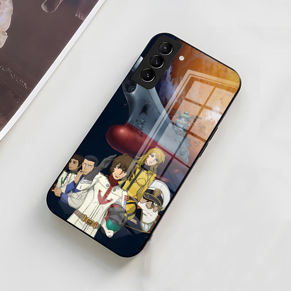 

Space Battleship Yamato Phone Case For Samsung A56 A36 A26 A16 A15 A25 A35 A55 A14 A34 A24 A54 Glass Case Samsung A51