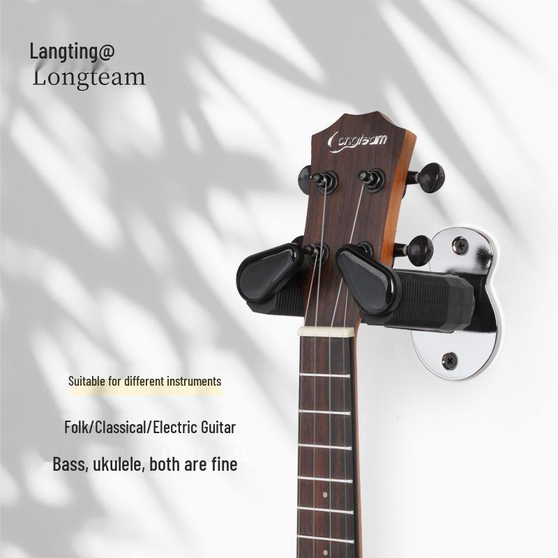 Alloy Self-Locking Wall Mount Guitar Hook & Display Stand