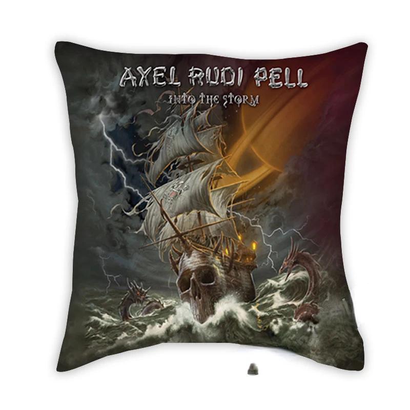 Axel Rudi Pell  Printed  Polyester Decorative Pillowcases Throw Pillow Cover Square Zipper Pillow Cases Gift  Pillowcases
