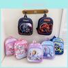 Mochila Adorável de Nylon Cartoon 3D Para Meninos e Meninas Leve e Moderna