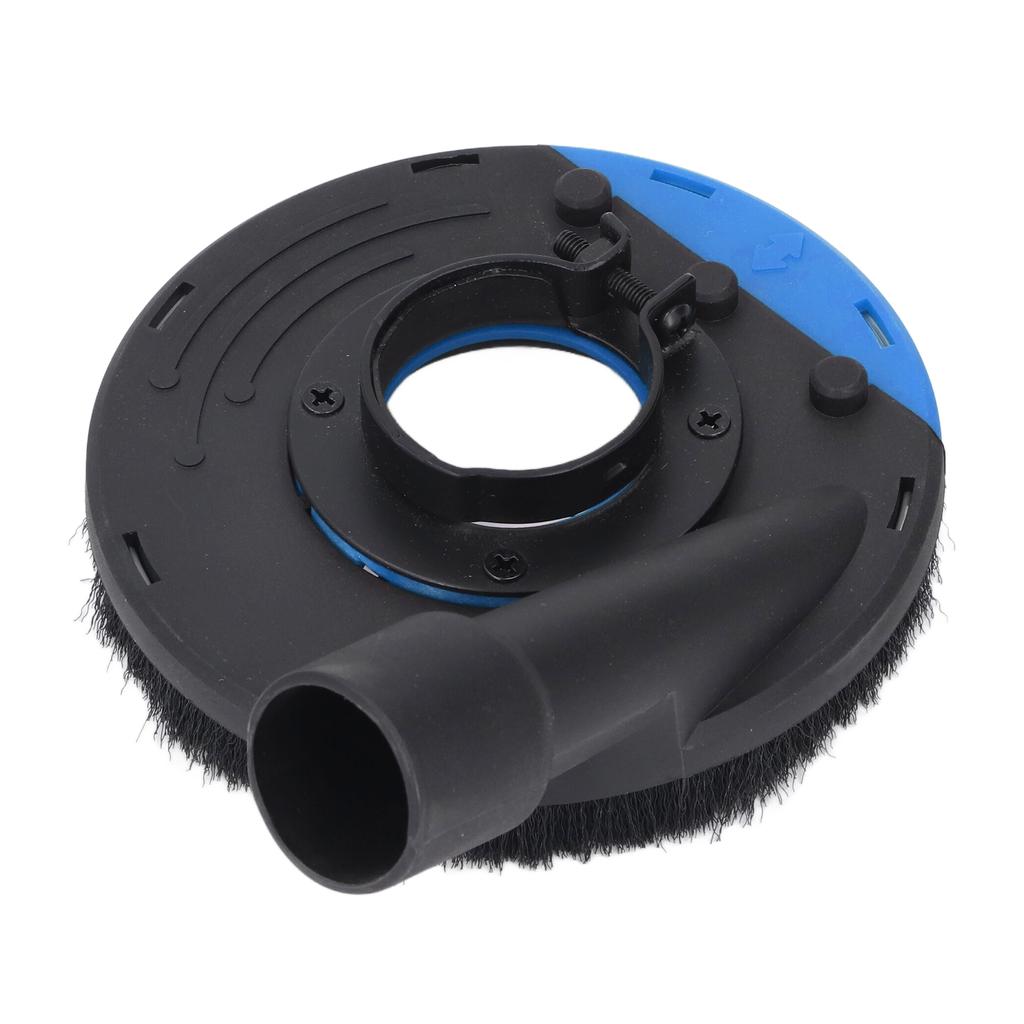 4 Inch Dust Shroud for 100mm 115mm Angle Grinder with 2 Grinding Wheel Stone Polishing Blue Black