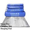 Waterproof Aluminum Camping Mat Thermal Insulated Picnic Blanket Outdoor Tent Sleeping Pad Foam Cushion for Hiking Beach Travel