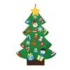 DIY Felt Christmas Tree with Detachable Ornaments Interactive Holiday Activity for Kids to Develop Motor Skills Wall Hanging Decor for Bedroom