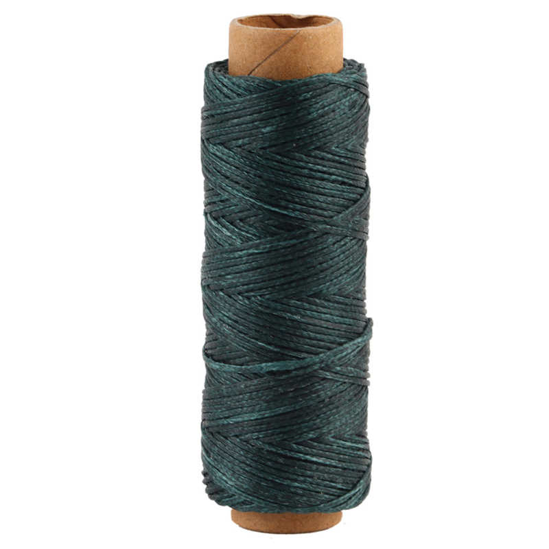 50m 150D 1mm Roll Handmade Flat Waxed Sew Wax Line Thread Cord Sewing threads For Diy Leather Sewing needlework tool