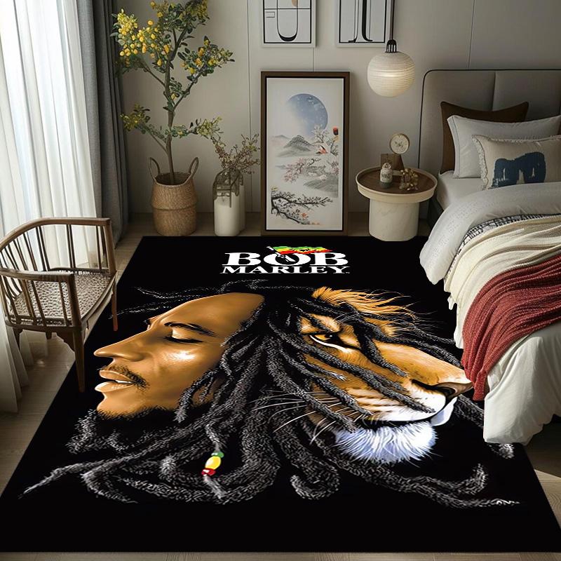 Vibrant Peace Love Harmony carpet floor mats Doormat Dormitory decoration Art Bathroom mat