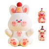 Cartoon Animal Figurine Decorative Cute Soft Plastic Animal Ornament for Birthday Party Desktop