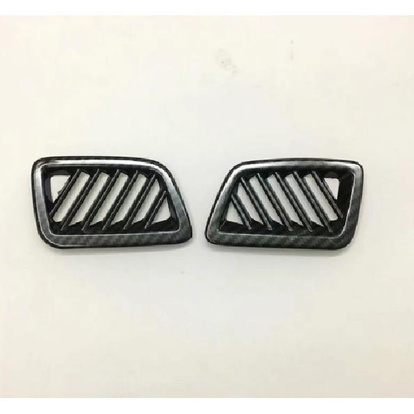 For Honda CRV CR-V 2017- Dashboard Air Vent Cover Trim Carbon fiber look 4pc