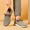 TUINANLE Herrloafers Svarta Sneakers Större Storlekar 40-50 Skor Casual Sneakers Andningsbara Nätskor