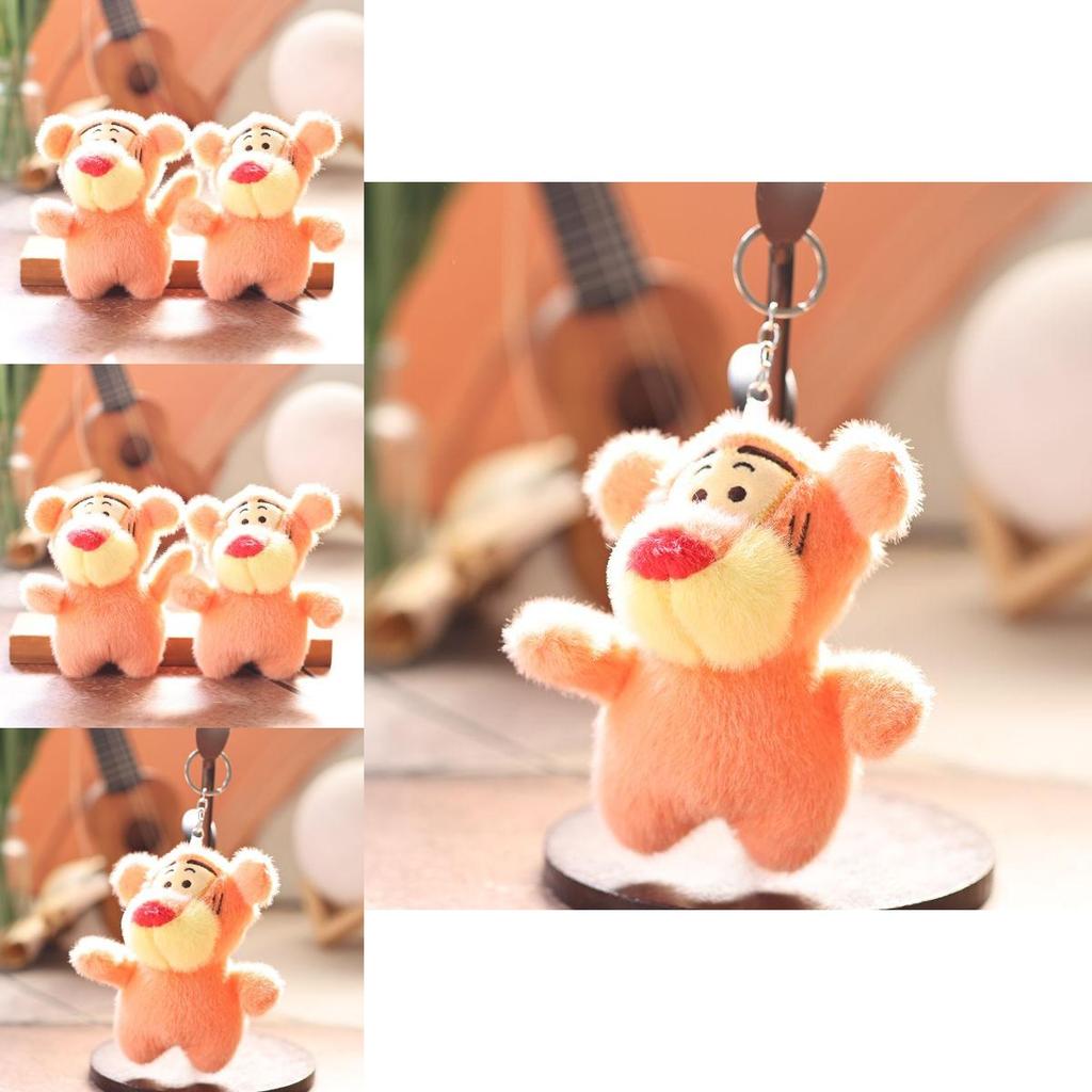 Plush Tiger Keychain With Soft Pp Cotton Filling For Kids And Adults