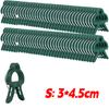 20/100pcs Reusable Greenhouse Bracket Plant Fixed Clips Fixing Climbing Tomatoes Cucumber Climbing Plants Stems Fastener Support