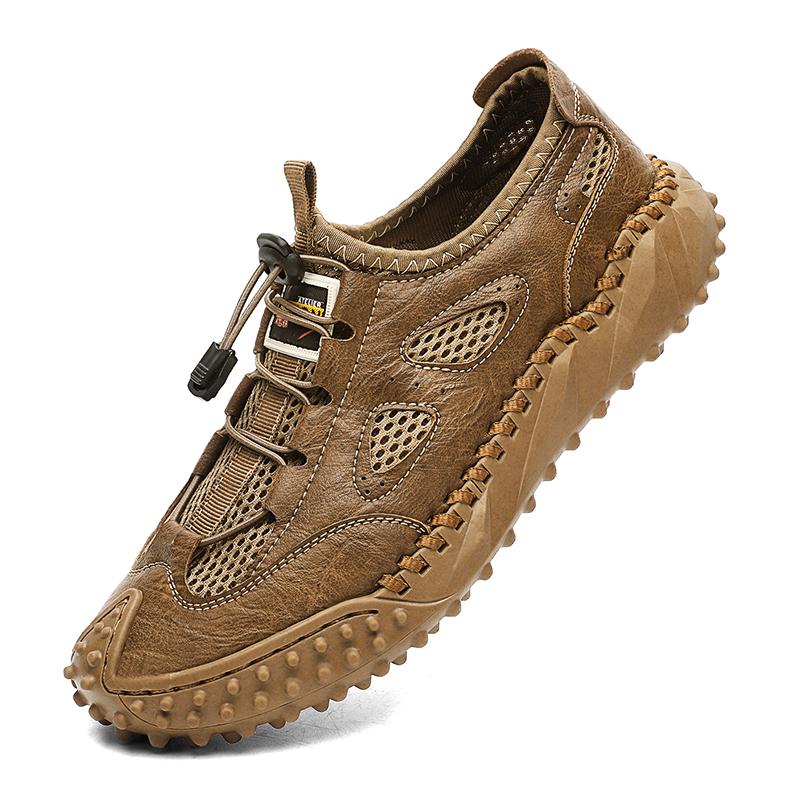 

Большие размеры 38-46, летние износостойкие мужские кроссовки для отдыха на открытом воздухе, повседневные дышащие кроссовки для мальчиков, модные мужские теннисные туфли, бесплатная доставка 46 коричневый